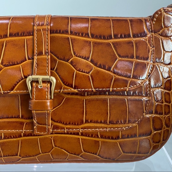By Far Miranda Tan Croco Embossed Leather - Picture 2 of 7